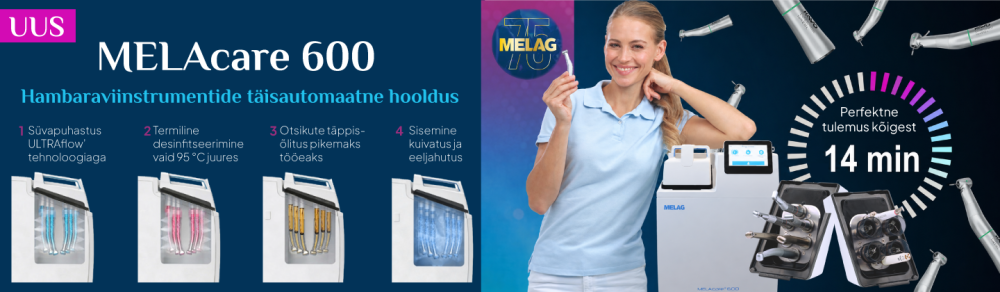Uus MELAG MELAcare 600 Magnum Dentalis