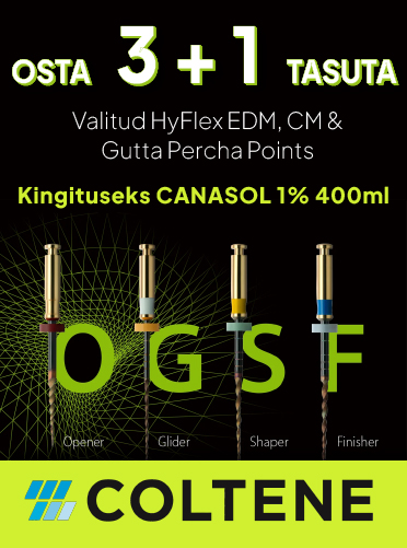 Ostes kolm karpi HyFlex tooteid saad ühe karbi TASUTA ning TASUTA Canasol 1% 400 ml.