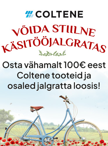 Osalemiseks soeta Coltene tooteid vähemalt 100€ ostukorv perioodil 1. juuli kuni 29. august!