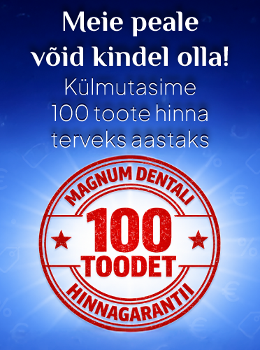 Hinnagarantii 2026: Magnum Dental külmutas aastaks saja toote hinnad