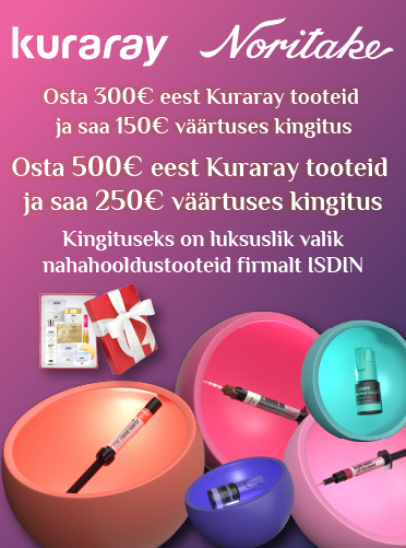 Magnum Dentalis Kuraray Noritake ostuga kingitus nahahoolduse brändilt Isdinilt