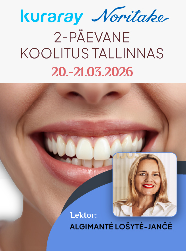 Kuraray Noritake koolitus Magnum Dentalis: Mastering Aesthetic Restorations in the Anterior Zone ja Polishing Techniques for Anterior Composite Restorations