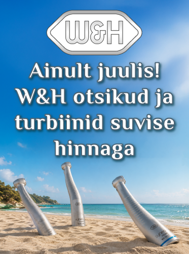 Juulis W&H valitud otsikud ja turbiinid kuni poole soodsamalt