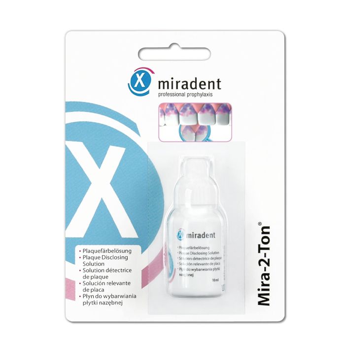 MIRADENT MIRA-2-TON SOLUTION/PLAQUE TEST 60ML 605655