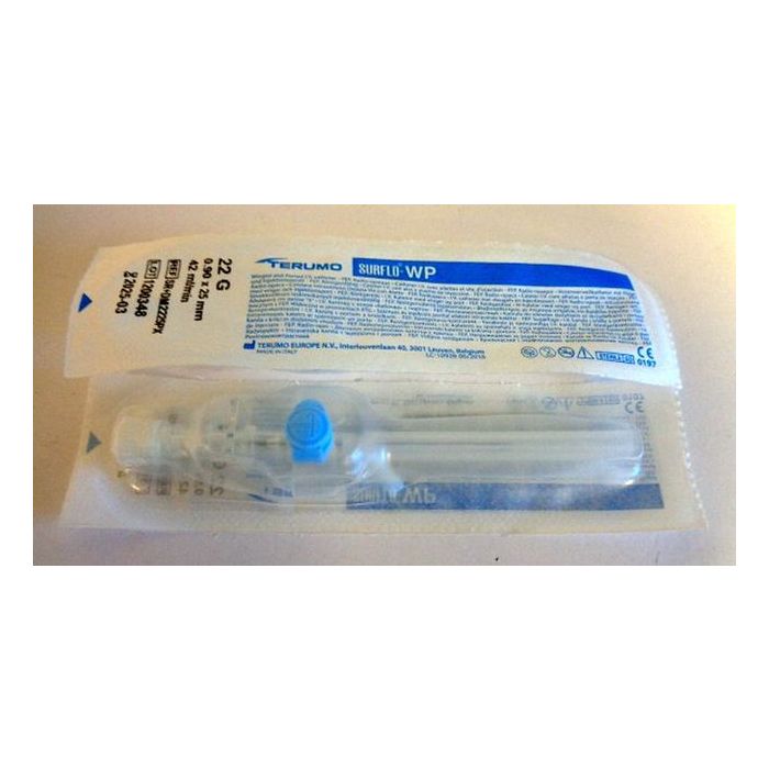 SURFLO-W VEENIKANÜÜL 22G 25MM SININE N1