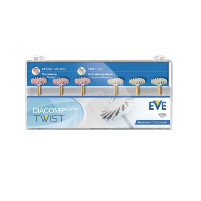EVE DIACOMP PLUS TWIST 3TK+3TK HALL/ROOSA VÄIKE 9087-RA343
