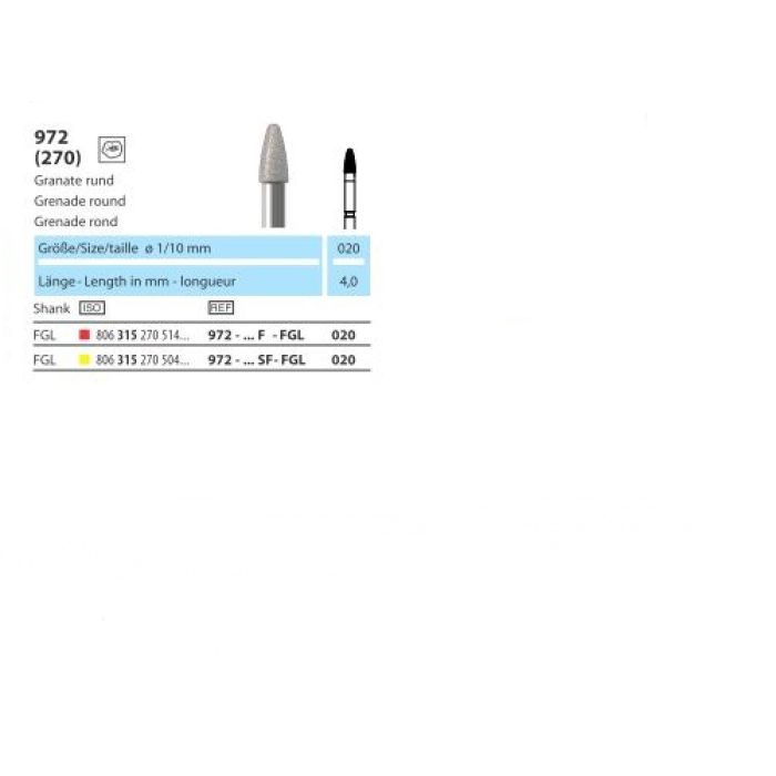 972-020SF-FGL 1TK Occlusal