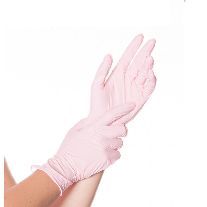 KINDAD NITRIIL SAFE LIGHT ROOSA  S 100TK GOODPOINT