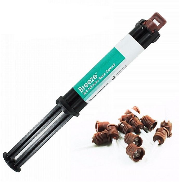 BREEZE SELF ETCH CEMENT A2 1X7,8G+12TK MIXING TIPS N97B