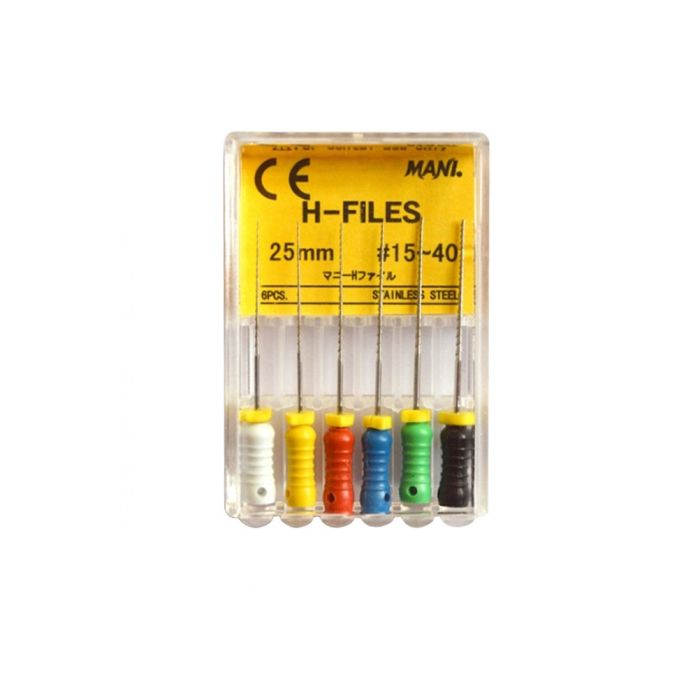 H-FILE 25MM NO.10 6TK (MANI) lilla