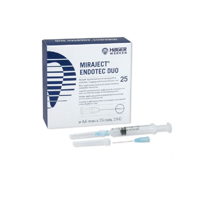 NÕELAD MIRAJECT ENDOTEC 0.3MMX25MM/30G 25TK X-FINE 254233