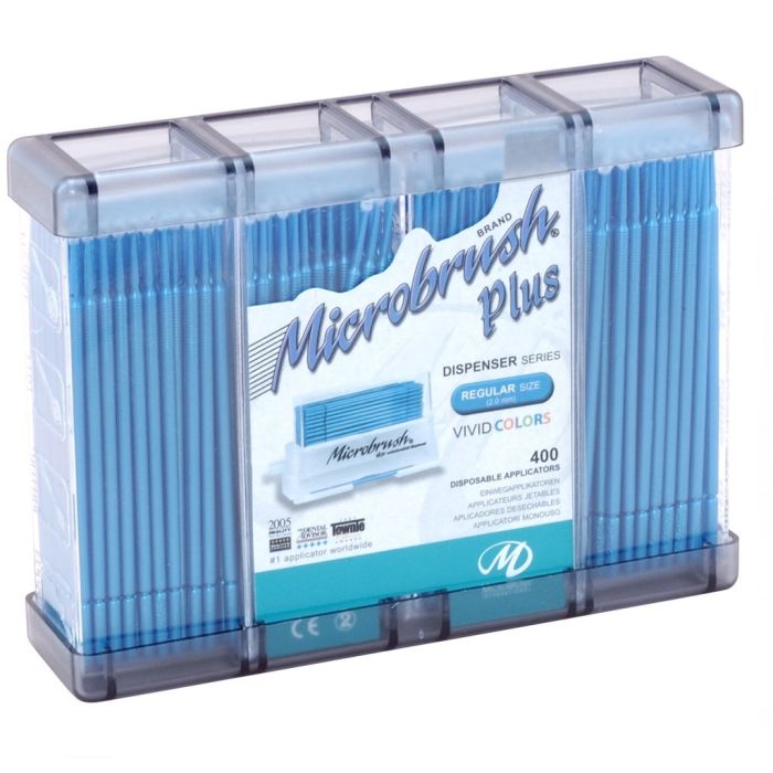 APLIKATSIOONI OTSIKUD 400TK REGULAR BLUE 2,0mm PR400BL (MICROBRUSH)