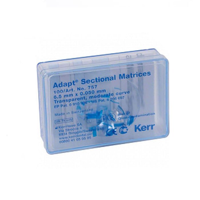 HAWE ADAPT SECTIONAL MATRIX TRANSPARENT 757 6,5MM 100TK