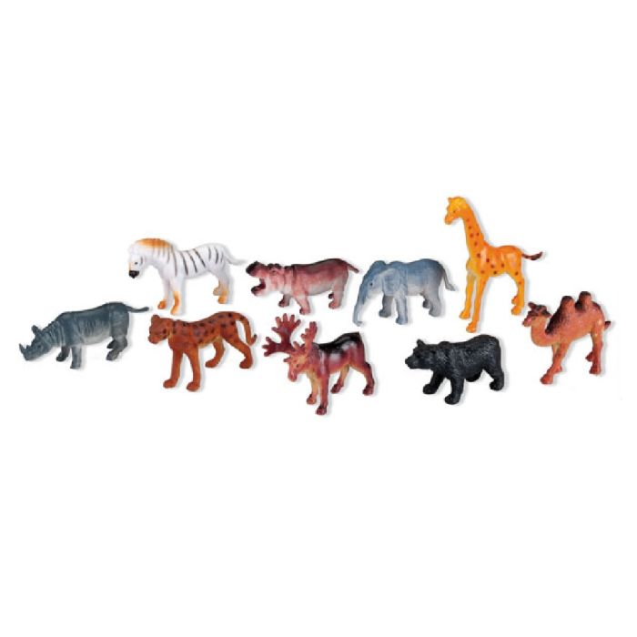 MÄNGUASJADE KOMPLEKT (ZOO SET) 100TK 605693