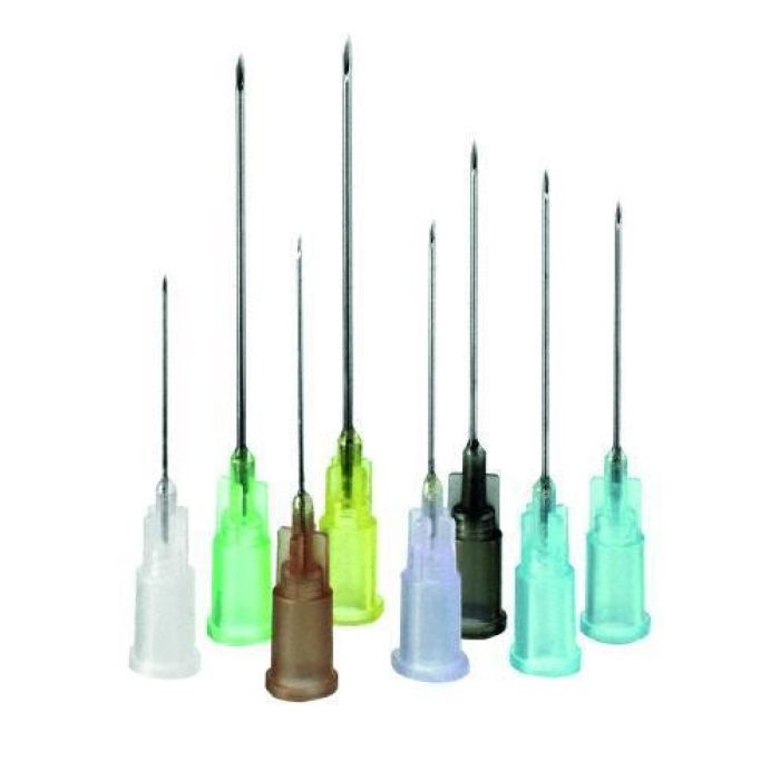 NÕELAD ÜHEKORDSED 27G 0.4X20MM HALL 100TK (D)