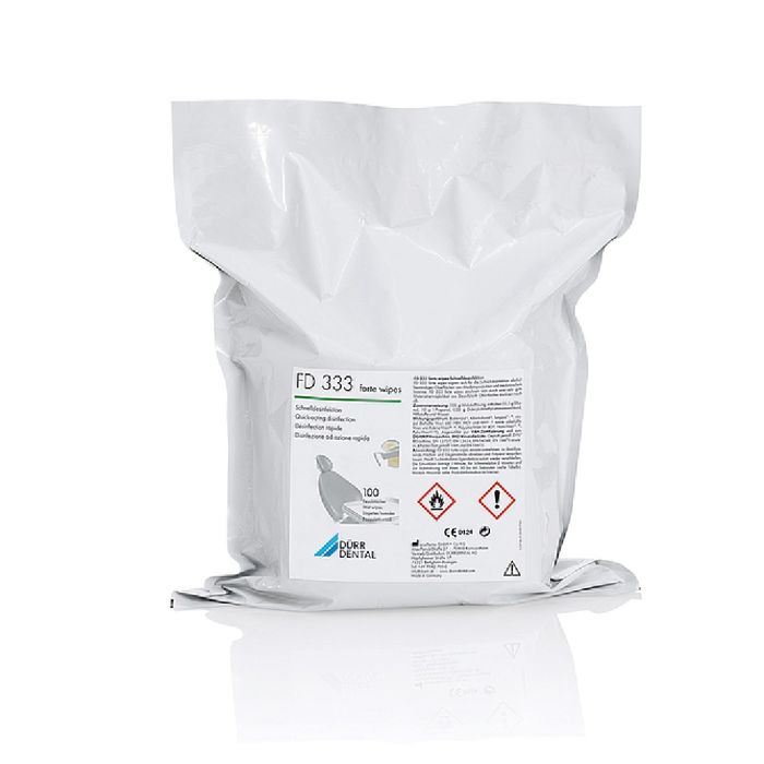 DÜRR FD333 NIISKED SALVRÄTID F 100TK 20x30CM täitepakk ALCOHOL