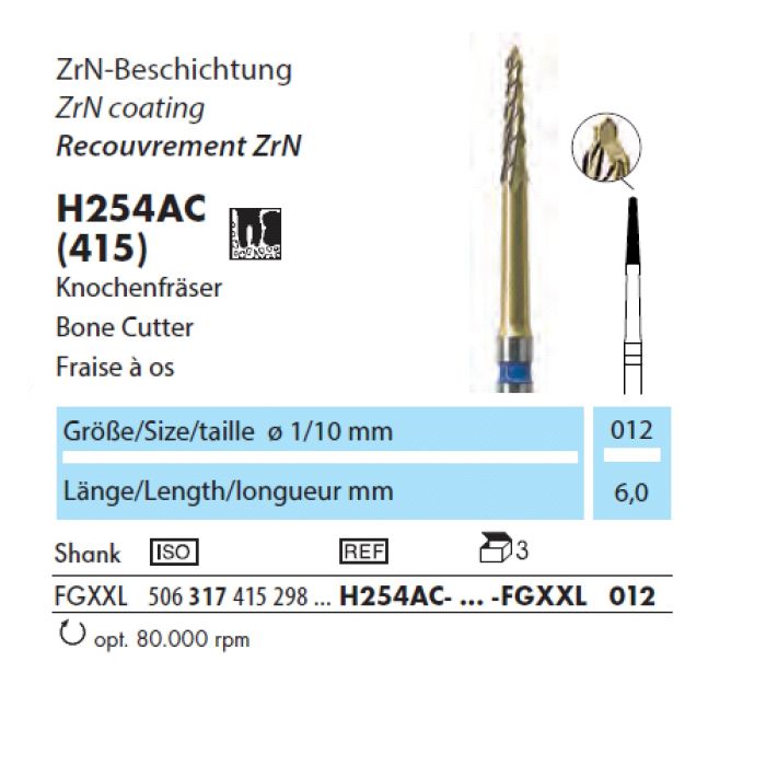 H254AC-012-FGXXL 1TK