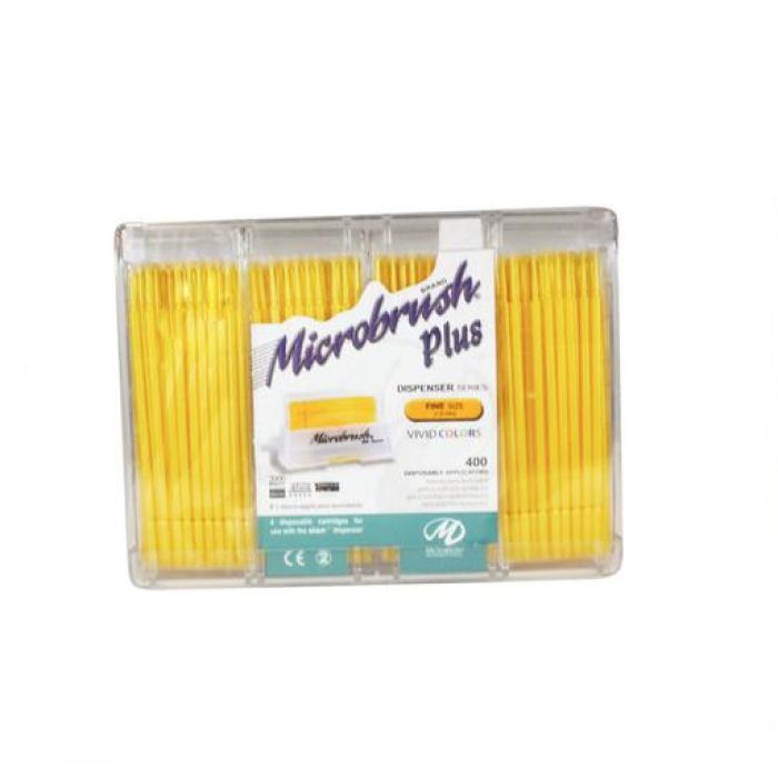 APLIKATSIOONI OTSIKUD 400TK FINE YELLOW 1,5mm PF400YE (MICROBRUSH)