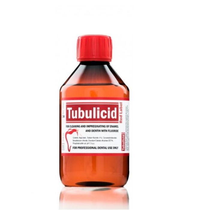 TUBULICID PUNANE FLUORIGA (email ja dentiin) 100ML