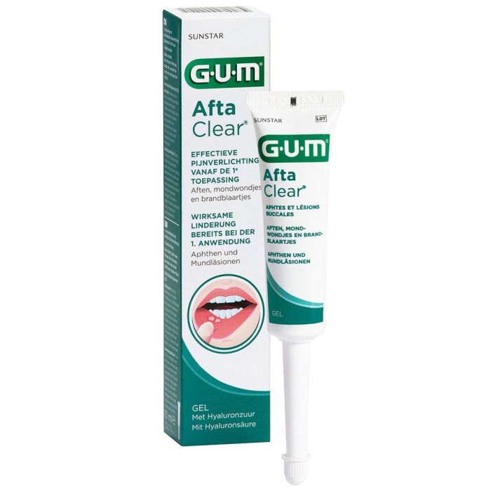 GUM AFTACLEAR SUUÕÕNE HAAVANDITE GEEL 10ML (D)