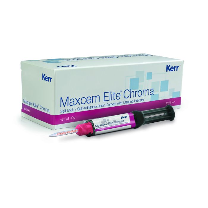 MAXCEM ELITE CHROMA 2X5G CLEAR REFILL 36372