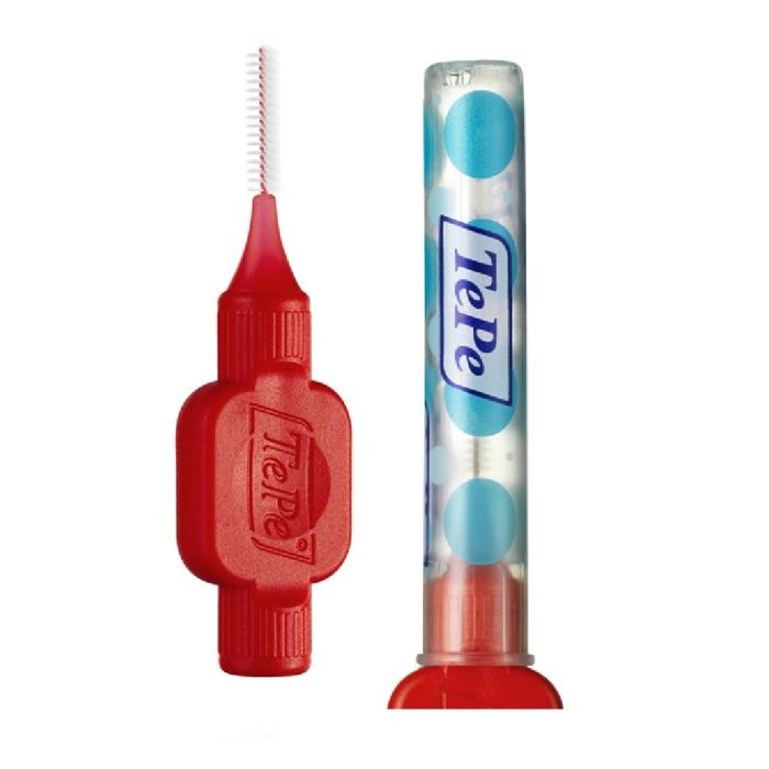 INTERDENTAALHARI 0.5MM 8TK (PUNANE) S.2