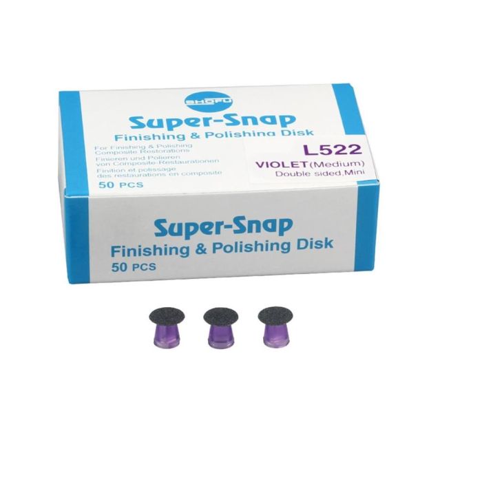 SUPER SNAP L522 VIOLETT MINI /FINISHING/MEDIUM 50TK
