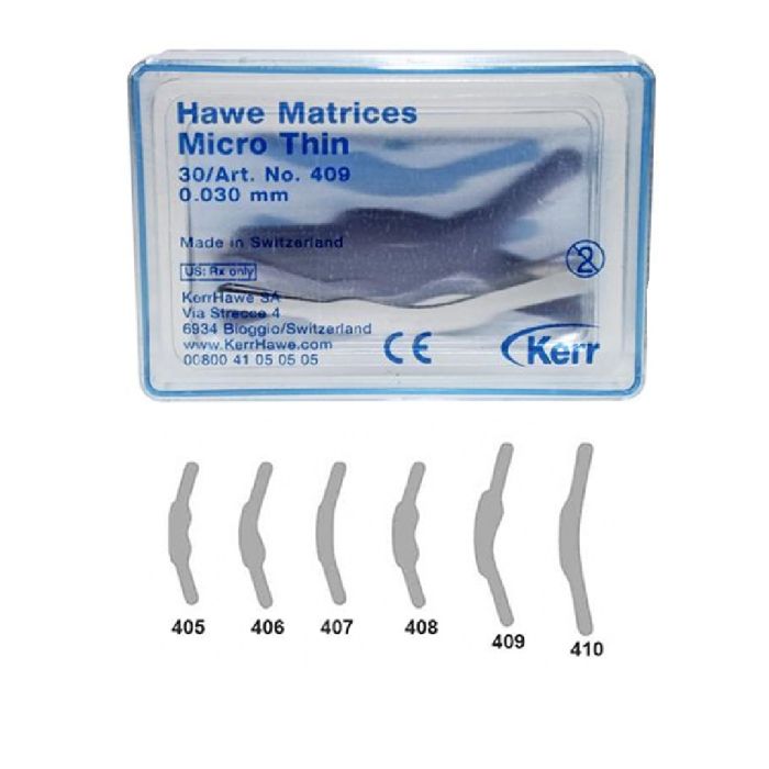MATRICES MICRO THIN 406 0.03MM 30TK ÜHE KÜÜRUGA PREMOL.