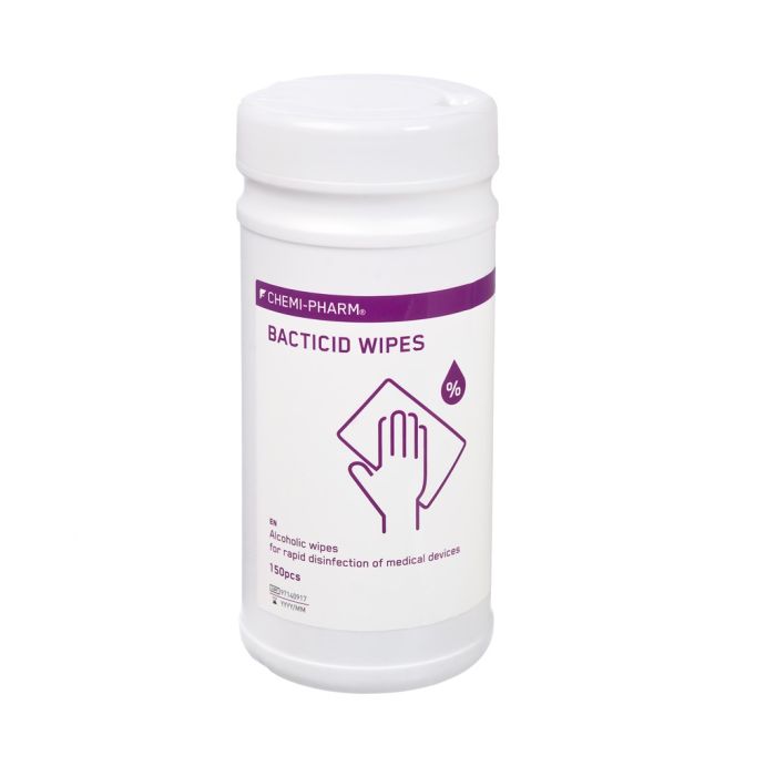 CHEMIPHARM BACTICID WIPES 150TK TOPSIS PINDADE KIIRDESINFEKT