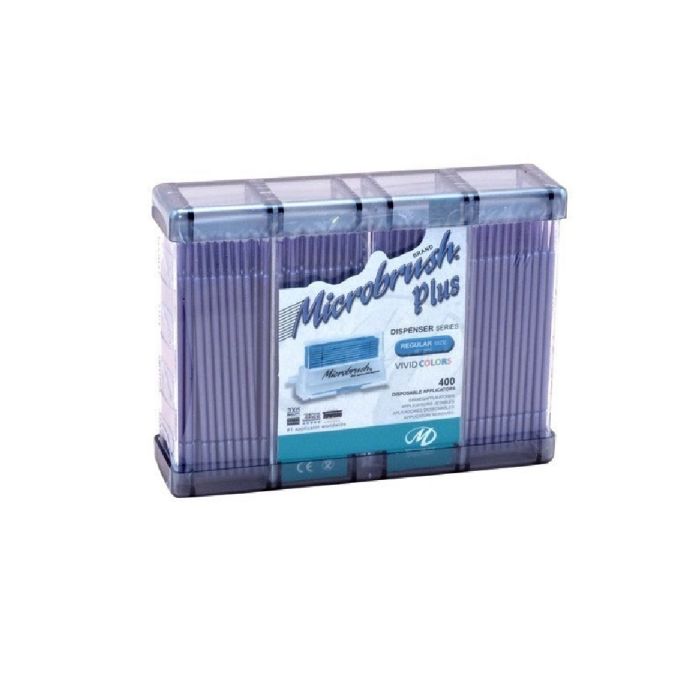 APLIKATSIOONI OTSIKUD 400TK REGULAR LILLA 2,0mm PR400PU (MICROBRUSH)