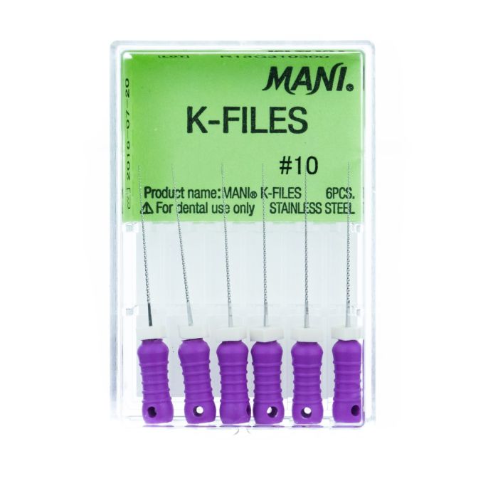 K-FILE 25MM NO.10 6TK (MANI)