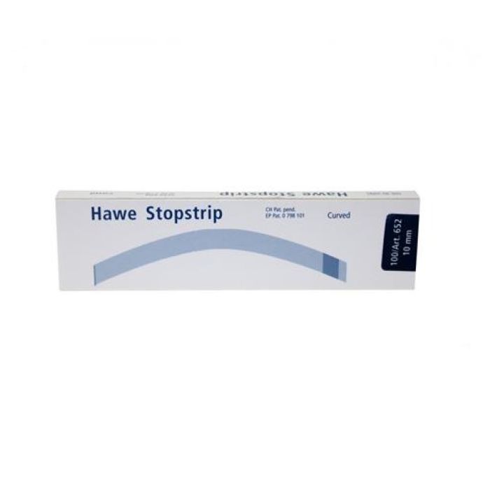 STOPSTRIP 10MM KAARJAS/SININE 100TK 652
