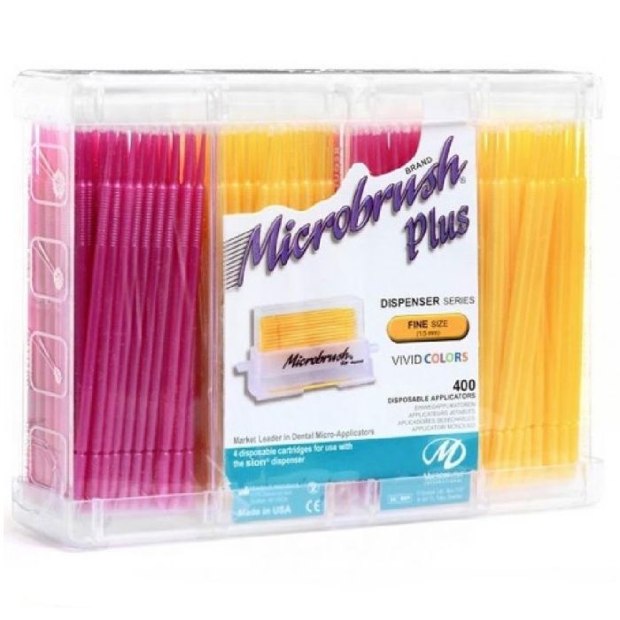 APLIKATSIOONI OTSIKUD 400TK FINE DISP-GA PF400-KIT PINK/YELLOW