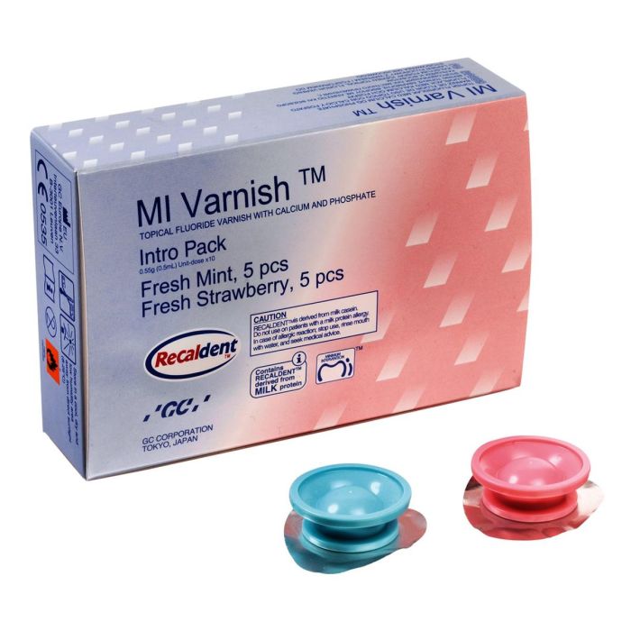 GC MI VARNISH INTRO KIT 5+5 900746