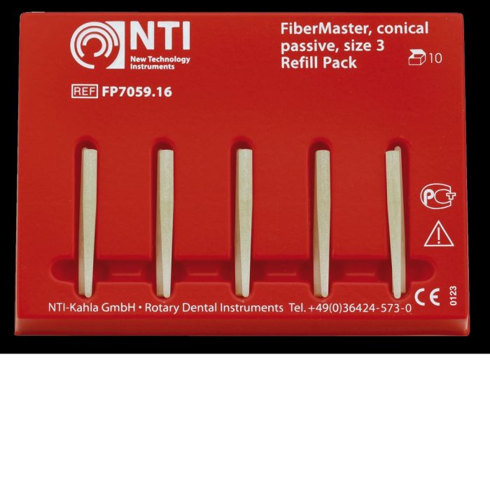 FP7059/16 FIBERPOSTS CONICAL 1.1X16MM 10TK