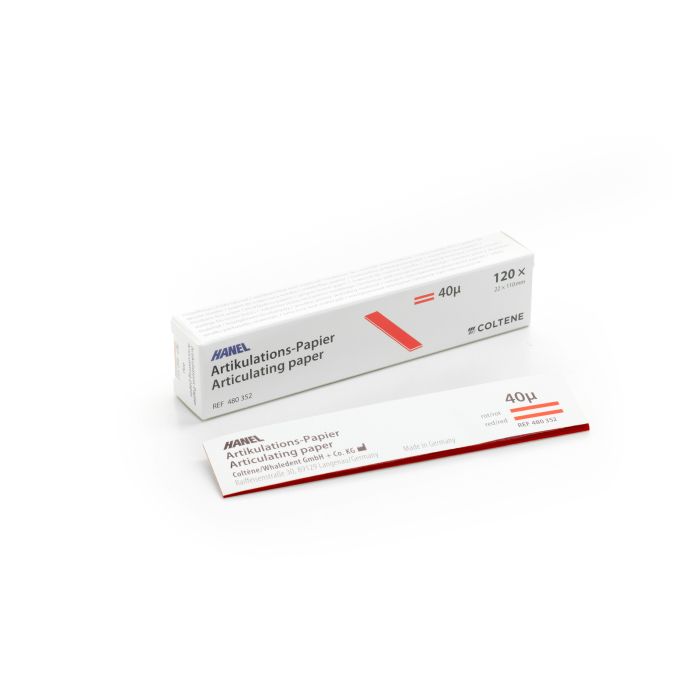 ARTIKULATSIOONI PABER 40my 120 LEHTE 22X110MM PUNANE 480 352