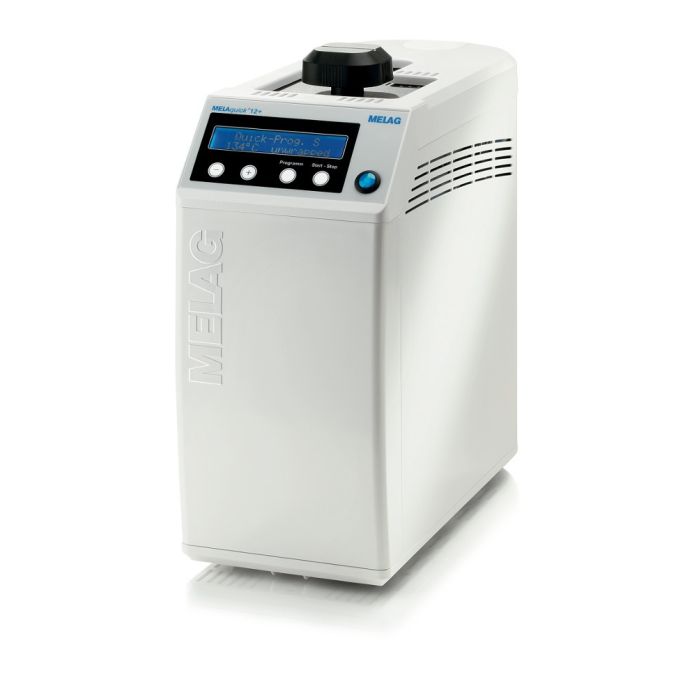 MELAQUICK 12+p autoklaav integreeritud suruõhupumbaga