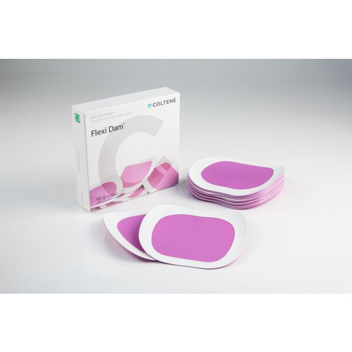 HYSOLATE FLEXI DAM NON LATEX FRAMED LILLA 20TK H00750