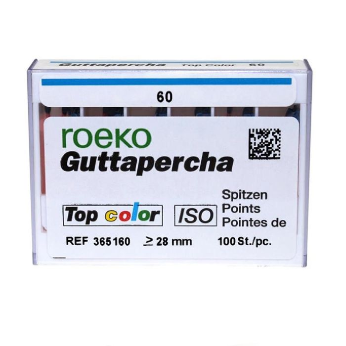 GUTTA PERCHA POINTS 0.04 NO.60 60TK 60019566