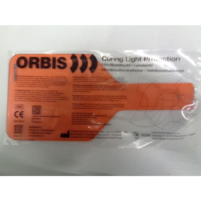 KAITSEKLAAS ORANZ ORBIS KANDILINE POLÜMERISATSIOONIKAITSE 1TK