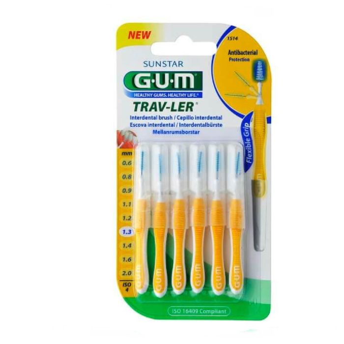 GUM TRAV-LER HAMBAVAHEHARI 1,3MM KOONUS 6TK 1514
