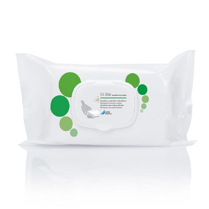 DÜRR FD366 SENSITIVE NIISKED SALVRÄTID 50TK/LAMEPAKK PINDADE DESINFEKT