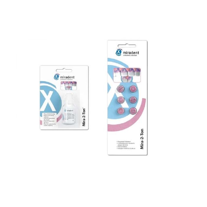 MIRADENT MIRA-2-TON SOLUTION/PLAQUE TEST 60ML 605655