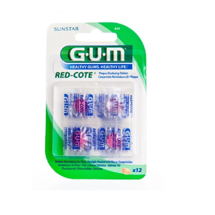 GUM HAMBAKATTU VÄRVIVAD TABLETID 12TK /824
