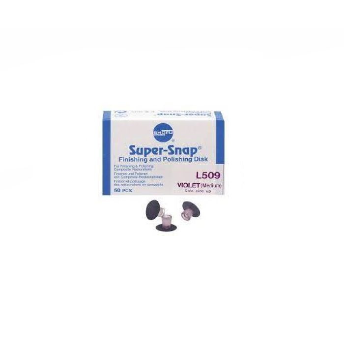 SUPER SNAP L509 VIOLETT MESIAL/FINISHING/MEDIUM 50TK