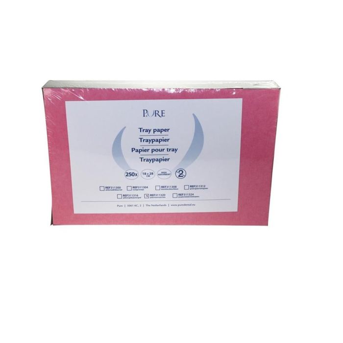KANDIKUPABER 18X28 ROOSA 250TK