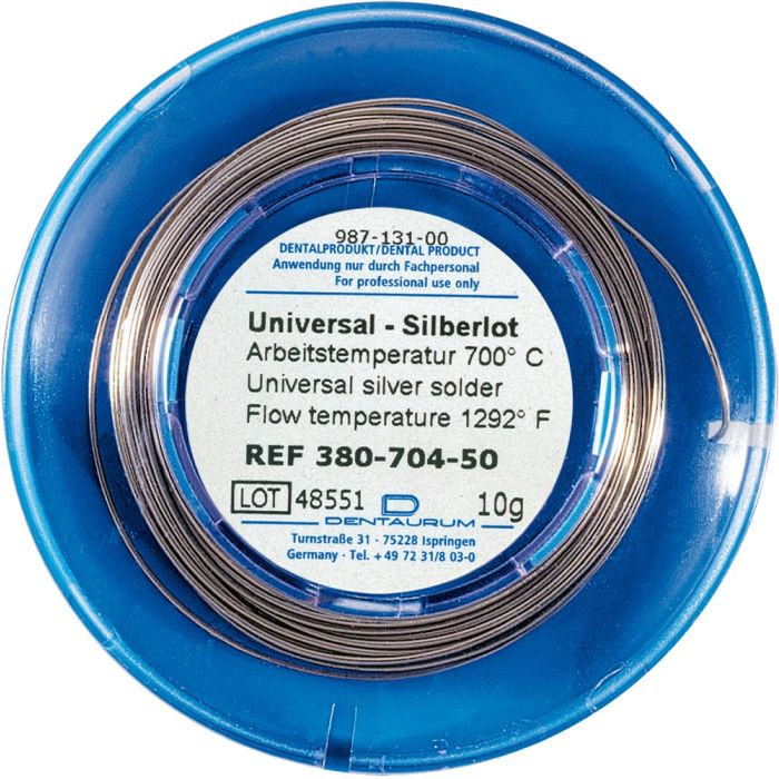 UNIVERSAL SILVER SOLDER COILS 10g 380-704-50