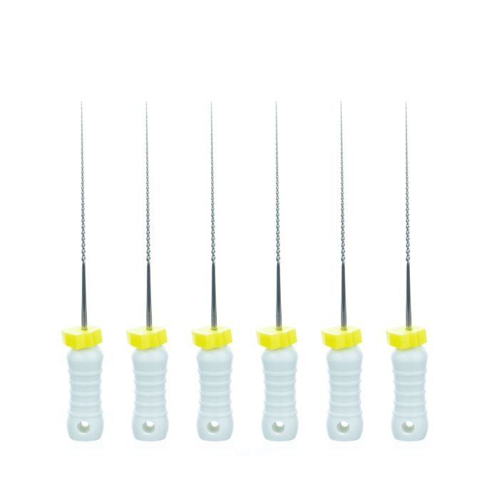 H-FILE 25MM NO.15 6TK (MANI) valge