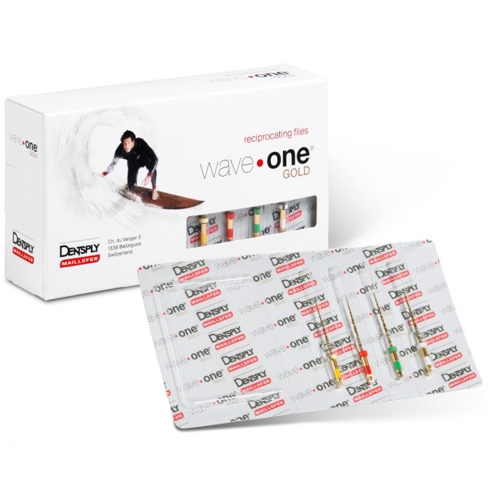 WAVEONE GOLD  PRIMARY STER 25MM 6-FILE A0756 punane