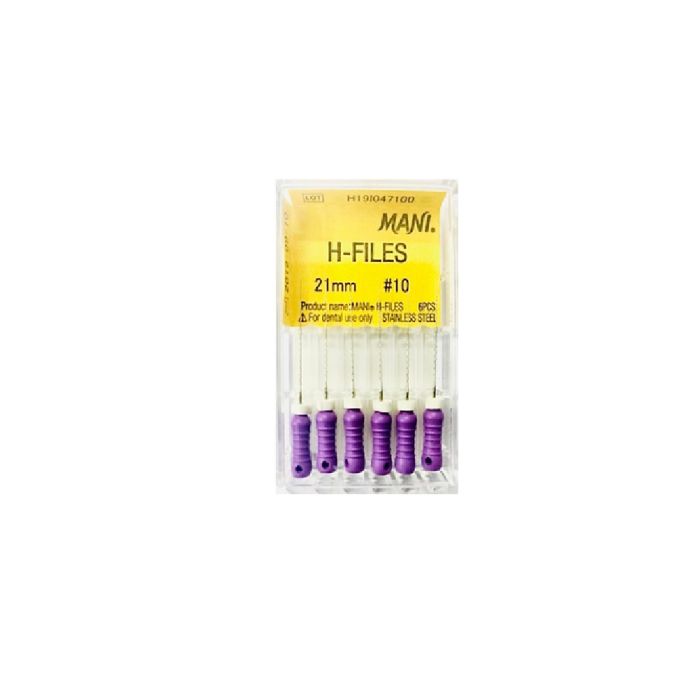 H-FILE 21MM  NO.10 6TK (MANI)